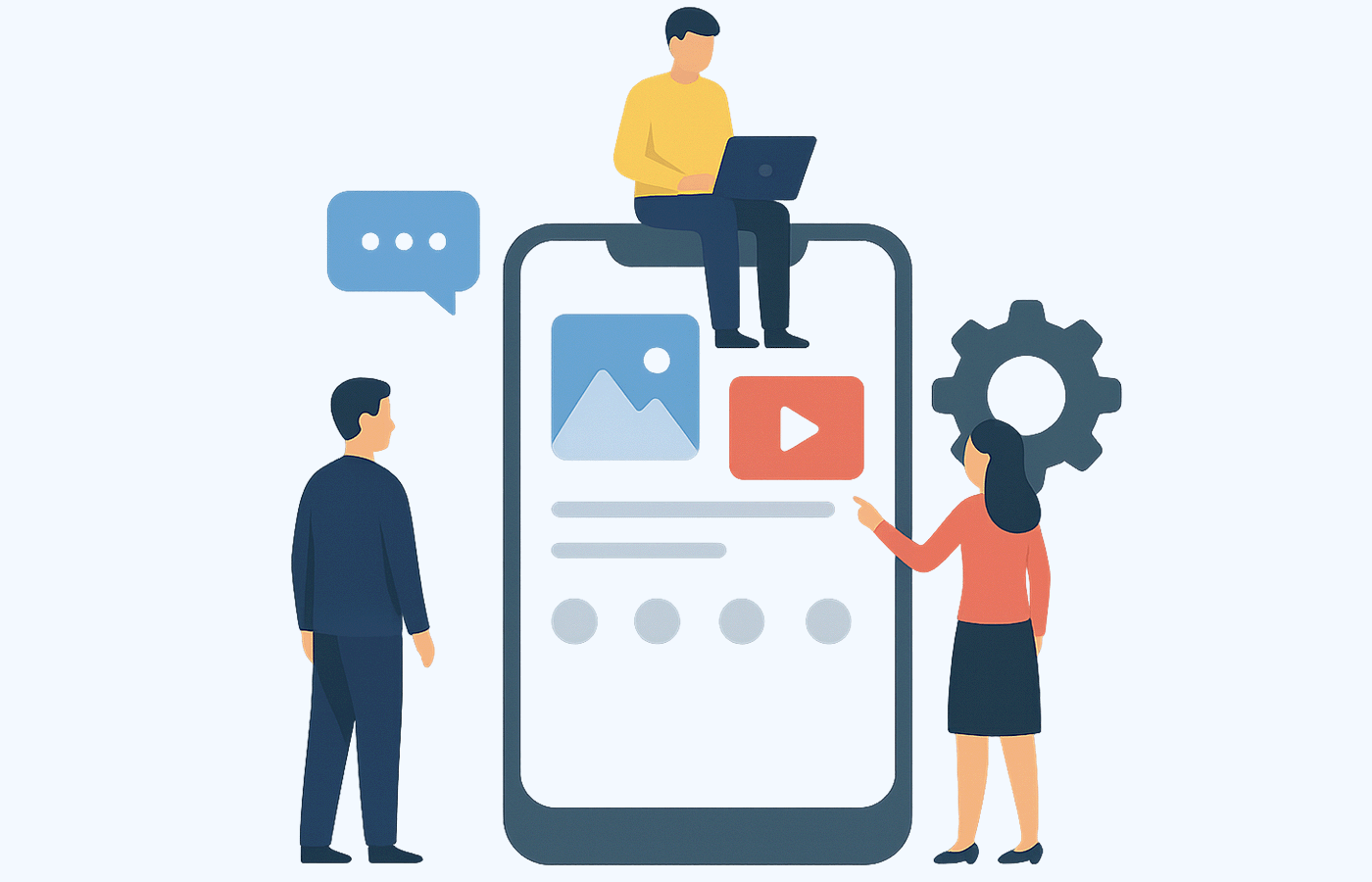 Mobile app development by Prolink Media Solutions